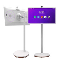 Vente en gros Moniteur de jeu portable 23.8 pouces Téléviseurs intelligents mobiles Support Tv sans fil Wifi Smart Tv Suivez-moi Tv