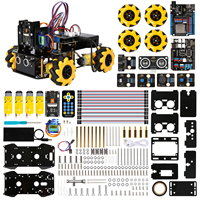 ACEBOTT ESP32 4WD DIY Smart Robot car Vehicle con cámara y puertos de expansión para proyectos de innovación para Arduino