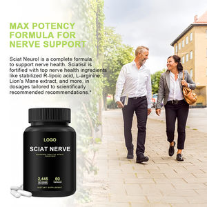 Cápsulas de soporte para la salud del nervio ciático con complejo de vitamina B y ácido alfa lipoico Suplementos para la salud ósea para adultos - Product Image 4