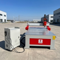 Machine de gravure et de sculpture sur bois CNC 3 axes à haute rigidité industrielle, grand format, avec broche de 3,5 kW, fabricant de machines pour le travail du bois