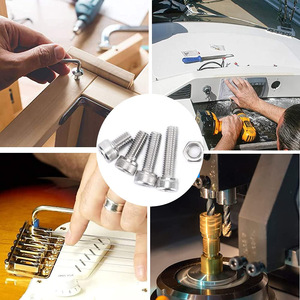 M3 M4 M5 M6 Stainless Steel Hexagon Head <b>Screw</b> Nut And Washer Tool Cabinet 660 Pcs <b>Set</b> - Product Image 5