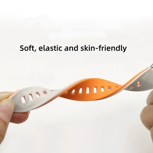 Correa de Reloj de Goma de Nuevo Estilo para Xiaomi <span class=keywords><strong>Mi</strong></span> Band 7 Pro, Correa de Silicona con Patrón de Diamantes de Cristal y Hebilla de Metal, Brazalete Deportivo - Product Image 2