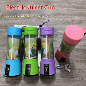 <span class=keywords><strong>Mini</strong></span> mixeur électrique <span class=keywords><strong>portable</strong></span> USB 6 lames pour fruits, rechargeable sans fil, pour la maison - Product Image 4