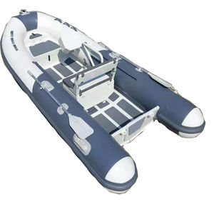 เรือยอชท์อลูมิเนียม <span class=keywords><strong>3</strong></span> เมตร พร้อมพื้นพีวีซี เรือเป่าลมพร้อมเครื่องยนต์ในตัว ทนทานและมีสไตล์ - Product Image 1