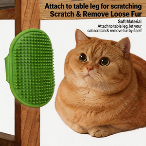Massaggiatore per toelettatura <span class=keywords><strong>cani</strong></span> ricaricabile senza fili, spazzola multifunzione vibrante per la rimozione del pelo di gatti e animali domestici di taglia piccola e media - Product Image 5