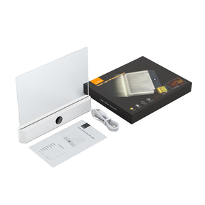 NUEVA Lámpara de Escritorio LED Roja 2026 con Luz Azul Cero, Control Táctil, Regulable, Luz Plana para Leer en la Habitación, Brillo Amigable para Dormir - Product Image 2