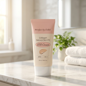 Cledbel OBM Natural Skin Fit BB & CC Creams SPF41 PA+++ Waterproof <b>Sunscreen</b> Moisturizer Loose Powder for All Skin Types - Product Image 2