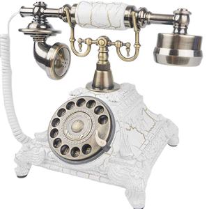 Teléfono europeo antiguo Grabación de información para fiesta de boda Libro de mensajes vintage Fiesta de cumpleaños Bendiciones de voz únicas - Product Image 1