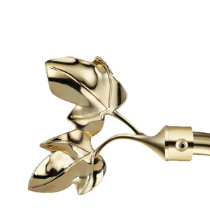 Gancho Decorativo de Metal para Cortinas, Diseño Curvo para Montaje en Pared, Fácil Instalación, Accesorio de Ferretería - Product Image 3