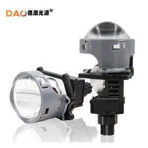 الصين بالجملة داو جديد تصميم 65w عالية الطاقة ثنائية جهاز عرض (بروجكتور) ليد 3.0 بوصة عدسة مع الأزرق فيلم الزجاج أكثر الاستقرار ضوء مصدر - Product Image 2