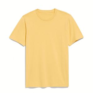 T-shirt formel noir personnalisé professionnel en laine peignée, unisexe, 100 % coton, col rond, manches courtes, anti-boulochage - Product Image 4