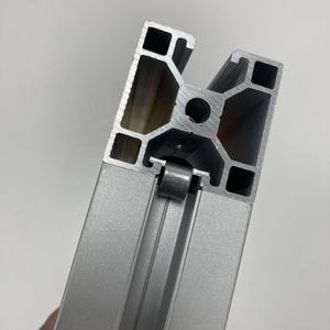 Profilé d'extrusion en aluminium industriel de qualité supérieure, norme européenne, 4040 T Slot 10 <span class=keywords><strong>Alu</strong></span> 6063 T5, découpe et soudage, ISO9001 - Product Image 2