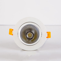 Focos redondos regulables para exteriores, Focos Led Cob de 5W, 10W, 15W, con carcasa de aluminio