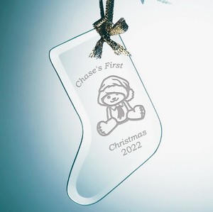 Wholesale Personilzed High Quality K9 Blank Crystal Christmas Ornaments Clear K9 Glass Christmas Ornament - Product Image 2