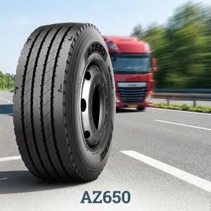 ยางรถบรรทุก AZ650 385/65R22.5 สำหรับสภาพภูมิประเทศในพื้นที่ต่างๆ พร้อมดอกยางลึกและกว้าง - Product Image 5