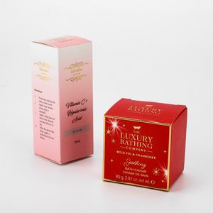 Logotipo personalizado impreso rectangular tubo corrugado de papel cosmético caja de embalaje para esencia suero cuidado de la piel botellas de - Product Image 6