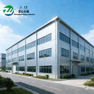 Grote, multi-span logistieke magazijnen, mega-magazijnen, prefab stalen frame magazijnen - Product Image 1