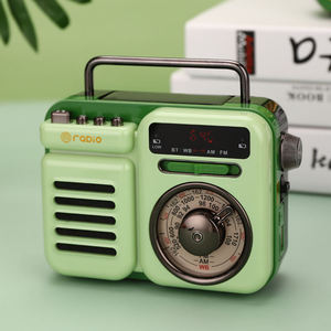 Altavoz Inalámbrico Retro Vintage Vofull, Radio FM con Bluetooth 5.1, Altavoz Portátil para Decoración del Hogar - Product Image 4