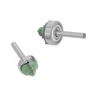 ดอกเราเตอร์ปลายคาร์ไบด์ ก้านขนาด 1/4 นิ้ว สำหรับเครื่องมือช่างไม้ ตัดแต่งขอบประตู เครื่องกัด - Product Image 3