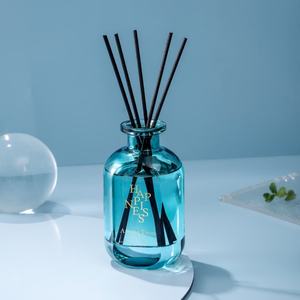 Diffuseur de roseaux écologique Parfum de lavande Diffuseur d'arômes pour bureau à domicile <span class=keywords><strong>Sac</strong></span> d'huiles essentielles en rotin en fibre d'huile liquide solide - Product Image 2