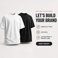 T-shirt surdimensionné 100 % coton 220 g/m² pour homme, impression par transfert thermique avec logo personnalisé, col rond, vente en gros, usine en Chine