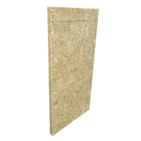 Panneau de laine de roche pour mur extérieur de bâtiment préfabriqué, léger, facile à installer, isolation thermique