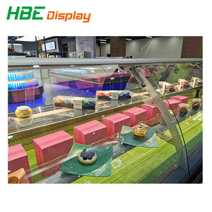 Vitrine réfrigérée semi-verticale Highbright, très vendue, pour supermarchés et épiceries - Product Image 4