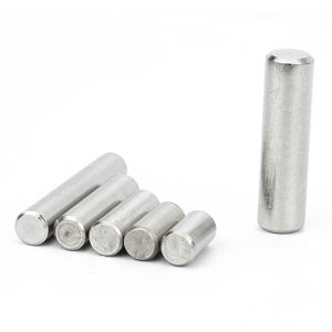 Goupille de positionnement cylindrique en acier inoxydable 316 goupilles d'arbre fixe barre ronde tige solide en métal M3 M4 M5 M6 M8 M10 M12 GB119 - Product Image 4