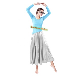 Robe de danse métail pour femmes, justaucorps extensible, à vendre, d'église, en soldes - Product Image 4