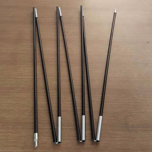 9.5mm 11mm テントポール径 FRP フレキシブル軽量グラスファイバー製オーニングテントポール 調整可能テントポール - Product Image 5
