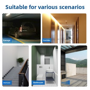 Bombilla LED con Sensor <span class=keywords><strong>de</strong></span> Movimiento y Control <span class=keywords><strong>de</strong></span> Sonido, Material <span class=keywords><strong>de</strong></span> PC y Base E27 para Pasillos Residenciales, Alimentación CA - Product Image 4