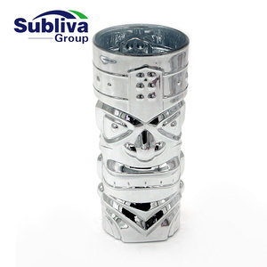 Verre taktiki plaqué argent 440ml, 1 pièce - Product Image 1