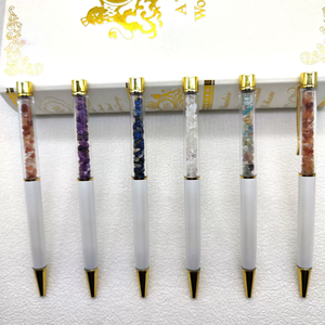 ของขวัญอภิ<span class=keywords><strong>ป</strong></span>รัชญาวิญญาณ7<span class=keywords><strong>ป</strong></span>ากกาจักระคริสตัลเทอราพีสีขาวคาถาควอตซ์กรวดนางฟ้า<span class=keywords><strong>ป</strong></span>ากกาอเมทิสต์ด้วยหิน - Product Image 4