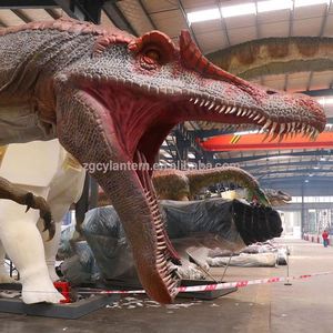 Spinosaurus animatronique métallique haut de gamme sur mesure, restauration en détail pour aéroports publics, tourisme culturel, centres commerciaux et espaces intérieurs - Product Image 3