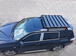 <span class=keywords><strong>Porte</strong></span>-bagages de toit en aluminium pour SUV <span class=keywords><strong>4x4</strong></span> tout-terrain, capacité de 100 kg+, pour planches de surf et vélos - Product Image 6
