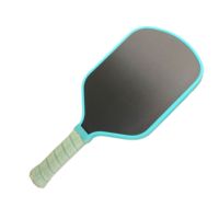 Pala de Pickleball de Fibra de Carbono Cruda de 16 mm, Termoformada, Aprobada por la USAPA, para Entrenamiento