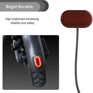 Remplacement de feu arrière de feu de frein de feu arrière de Scooter <span class=keywords><strong>M365</strong></span> pour Mi <span class=keywords><strong>M365</strong></span> Pro Gotrax GXL Hiboy pièces de Scooter électrique feu arrière LED - Product Image 6