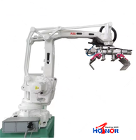 Robot industriel 4/6 axes, capacité de 25 kg à 50 kg, robot palettiseur pour sacs et cartons, efficacité automatique, équipement de palettisation pour sacs souples