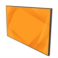 Écran LCD d'affichage numérique intérieur ultra-fin à bordure étroite, lecteur publicitaire pour restaurant, café, bar, magasin, Full HD
