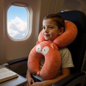 Children's Cartoon Foam <b>U</b>-<b>Shaped</b> <b>Pillow</b> 27cm Travel Neck Support - Product Image 2