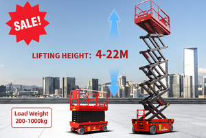 ขายตรงจากโรงงาน รถยกแบบกรรไกร ยกสูง 6ม. 8ม. 12ม. 14ม. รับน้ำหนักได้ 320 กก. - Product Image 6