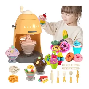 Chachi jouets de cuisine, créations de Simulation de Machine à crème glacée, jeu de pâte à modeler pour enfants