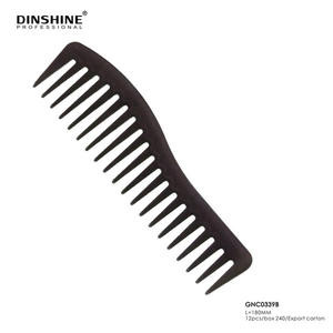 Französische Haar kämme Breite Kamm zähne Entwirren Sie die Haar bürste mit dem Logo Leopard Pocket Comb ohne Griff - Product Image 5