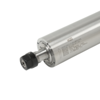 Moteur de broche électrique synchrone à aimant permanent refroidi par air HQD GDF50-12Z/1.2 50mm 1.2KW 220V 12000RPM 600Hz 6P pour machine CNC