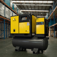 Compresseur d'air électrique LOGICAIR triphasé 50 Hz/60 Hz, type à vis rotative, avec sécheur d'air pour découpe laser