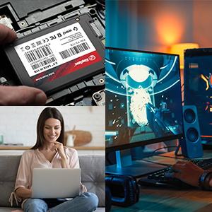 Kings pec 120GB SSD SATA 3.0-Schnittstelle <span class=keywords><strong>2</strong></span>,5-Zoll-Festplatte mit internem Solid-State-Laufwerk für Desktop-Laptops - Product Image 5