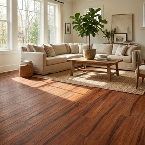 Suelo Vinílico SPC con Aspecto de Madera, Moderno, Resistente al Desgaste, para Uso Comercial Ligero y Doméstico, con Función Impermeable - Product Image 1