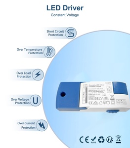 Constant current triac <strong>dimmable</strong> <strong>LED</strong> power driver 8-40w AC180-264V DC30-42V 150-1000mA australian <strong>led</strong> downlight power converter - Product Image 6