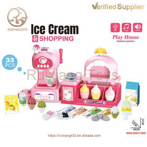 Juego de rol Cocina Simulación Cafetería Caja registradora Compras 2025 Casa de juegos de simulación y juguete de niña en edad preescolar para niños - Product Image 3