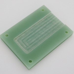 Traitement et gravure personnalisés, panneau <span class=keywords><strong>en</strong></span> fibre de <span class=keywords><strong>verre</strong></span> époxy FR4, vert/noir, isolant, résistant aux hautes températures, antistatique - Product Image 4